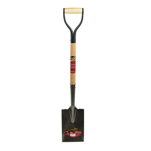 Garden Spade Shovel 40in x 6-4/5in Blade Wood D-Handle (130646)