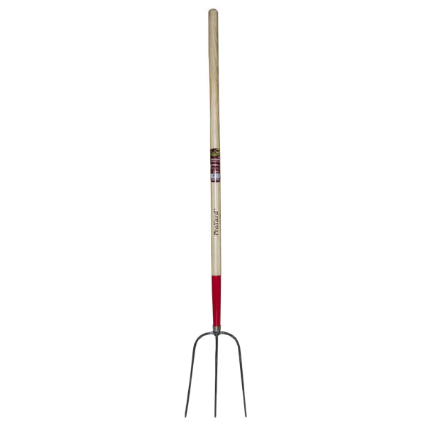 Grizzly Hay Pitchfork 60in 3-Tines 7.5in  Head Wood Handle (130675)