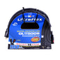 Extension Cord Outdoor SEOOW 14/3 Single Tap Black Rubber 50ft (140006)