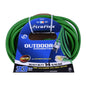 Extension Cord Outdoor SJEOW 14/3 1-Outlet Lighted 30ft Green (140013)