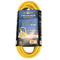 Extension Cord Outdoor SJTW 16/3 Lighted Single Tap 15ft Yellow (140016)