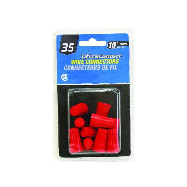 10PK Twist On Wire Connector #35 (L) Red (140070)
