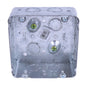 Electrical Box With Knock Outs Square 4-11/16in (140078)