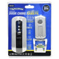 Door Chime w/Wireless Remote Touch Button w/LED & Waterproof Transmitter Silver (140103)