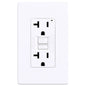 Decora GFCI Receptacle with Wall Plate 20Amp White (140127)