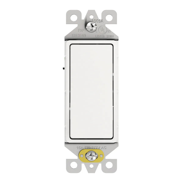 Decora Switch 3-Way 15Amp White (140135)