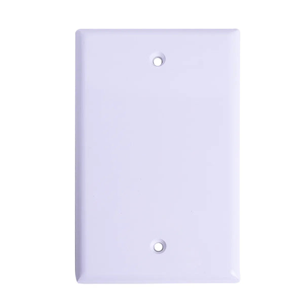 Blank Wall Plate 1 Gang White (140157)