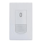 Decora Occupancy Sensor Switch LED/CFL/Incandescent 1 Pole White (140190)