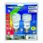 2PK Bulb Mini Twister CFL Energy Saving 10W Soft White (140404)