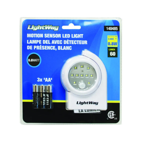 LED Motion Sensor Portable Light W/3xAA (140485)