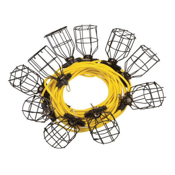 Industrial String Work Light 5-Cages STW 12/3 50ft for LED 150W (140520)