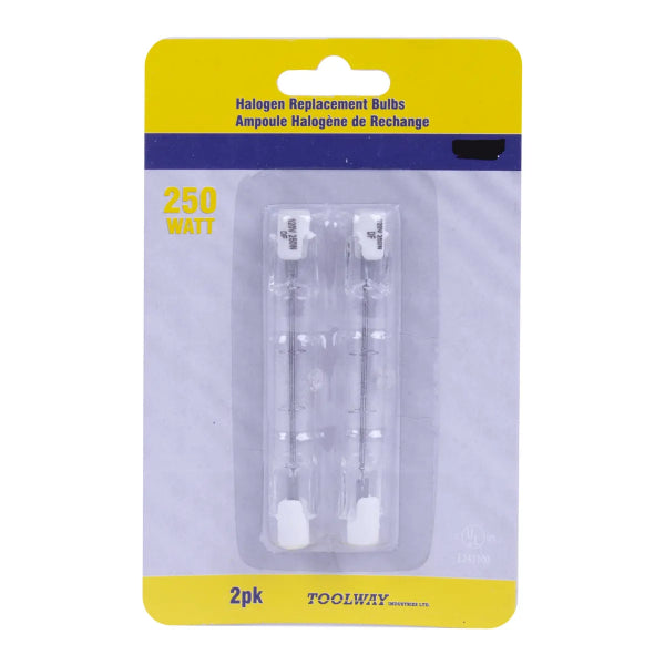 2PK Bulb Halogen Repl. Dimmable 78mm R7S Warm White 250W (140590)