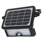 LED Solar Security Floodlight 5W With PIR Sensor Black (140650)