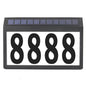 LED Solar Home Number Sign 0.15A/2V (140654)