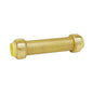 Push-Fit  Brass Slip Coupling 1/2 x 1/2in Lead-Free (150604)
