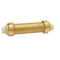 Push-Fit  Brass Slip Coupling 3/4 x 3/4in Lead-Free (150605)