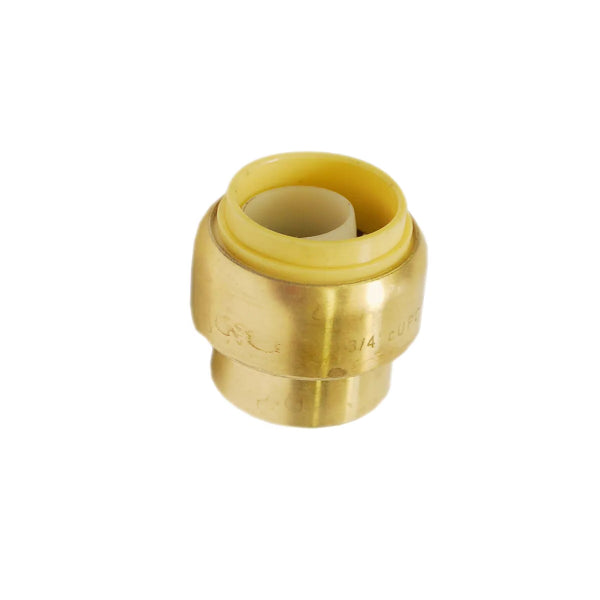 Push-Fit  Brass End Cap 1/2in Lead-Free (150617)