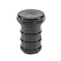 24PK Pex Poly Plugs Barb To Barb 1/2in Black (150647)