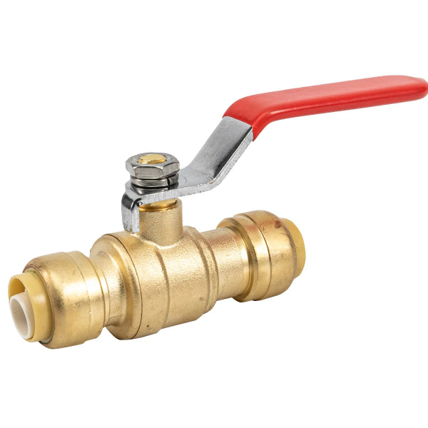 Push-Fit Ball Valve 1/2in Lead-Free (150657)