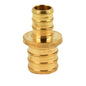 Pex Brass Coupling Barb To Barb 1/2 x 3/4in (151011)