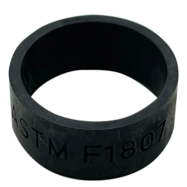 100PK Pex Poly Crimp Rings 1/2in Black (151015)