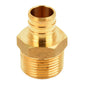 Pex Brass Male Adapter Barb To MPT 3/4 x 3/4in (151027)