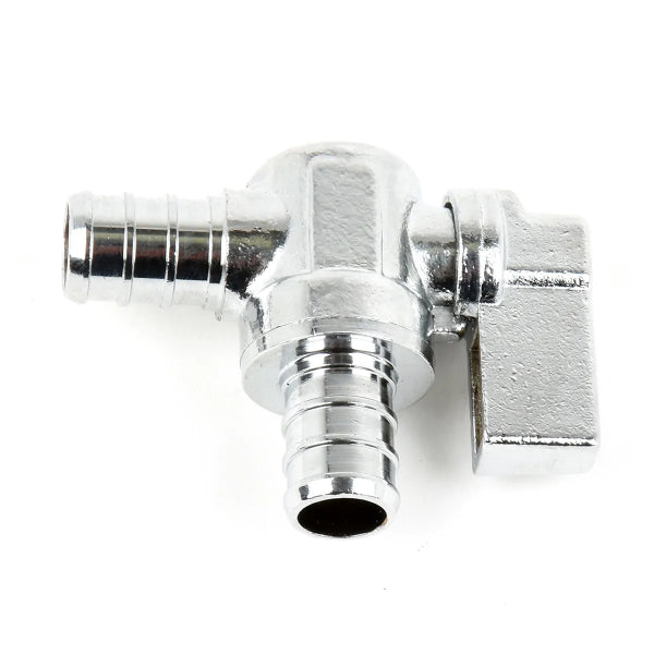 Pex Quarter Turn Angle Stop Valve ½in Pex x ½in Pex (151045)
