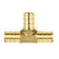 Pex Brass Tee Barb To Barb 1/2 x 1/2 x 1/2in (151116)