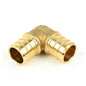 Pex Brass 90° Elbow Barb To Barb 3/4 x 3/4in (151123)