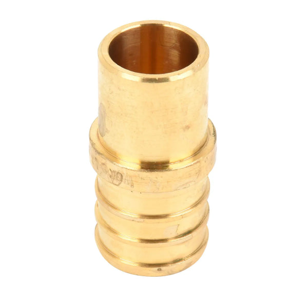 Pex Brass Male Adapter Barb To Sweat 3/4 x 1/2in (151157)