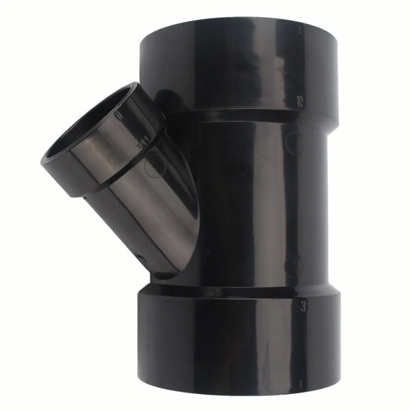 ABS Wye Reducing 2in x 2in x 1½in Black (151229)