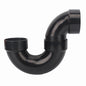 ABS P-Trap Less C/O Less Union 1½in Black (151237)