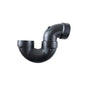 ABS P-Trap 2in Less C/O Less Union Black (151238)