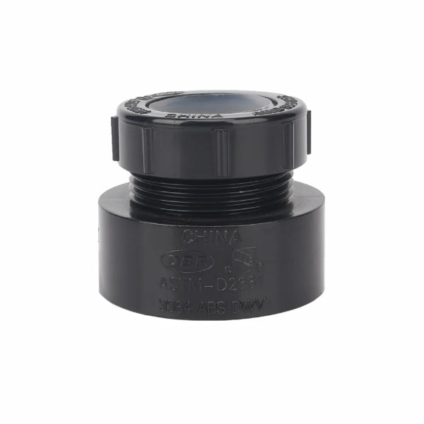 ABS Tailpiece Adapter 11/2in x 11/4in Black (151239)