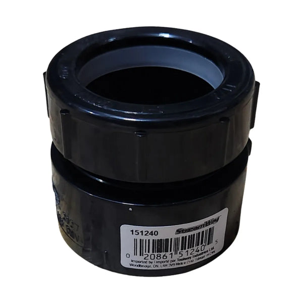 ABS Tailpiece Adapter 1½in Black (151240)