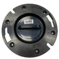 ABS Floor Flange With Test Plate 4in x 3in Black (151241)