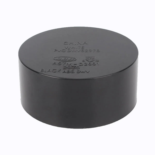 ABS Solid Cap 1½in Black (151248)