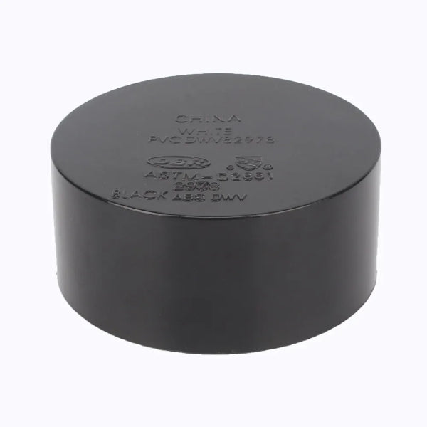 ABS Solid Cap 2in Black (151249)