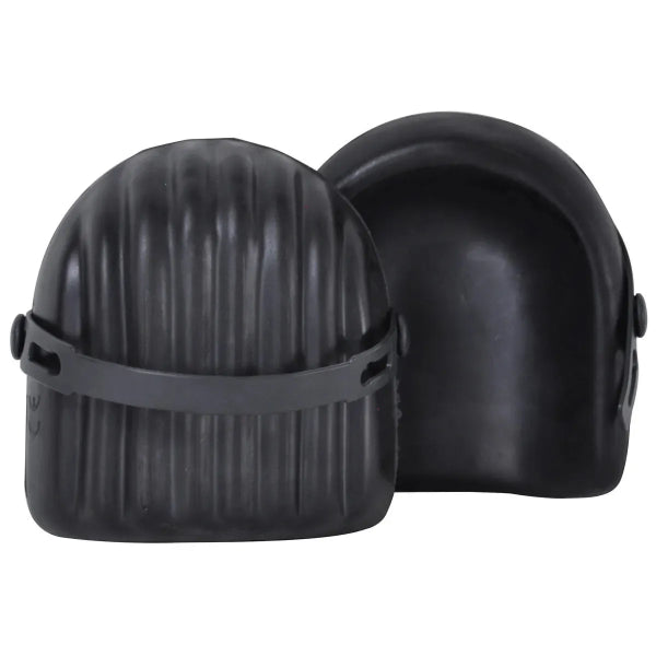 Knee Pads Black Rubber (154308)