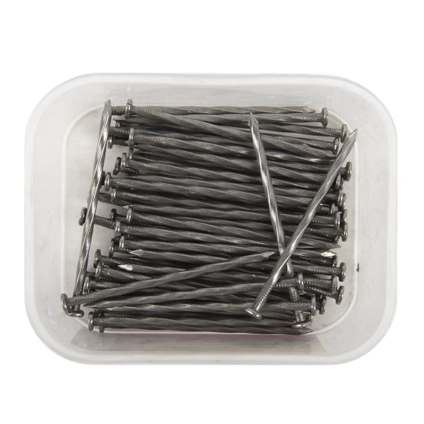 1lb (400g) Spiral Standard Nails Bright 3-1/2in (169410)