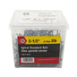 3lb (1.5kg) Spiral Standard Nails Bright 2-1/2in (169413)