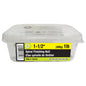 1lb (400g) Spiral Finishing Nails Bright 1-1/2in (169428)