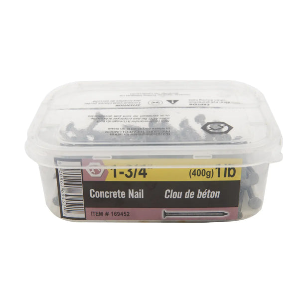 1lb (400g) Concrete Nails EG 1-3/4in (169452)