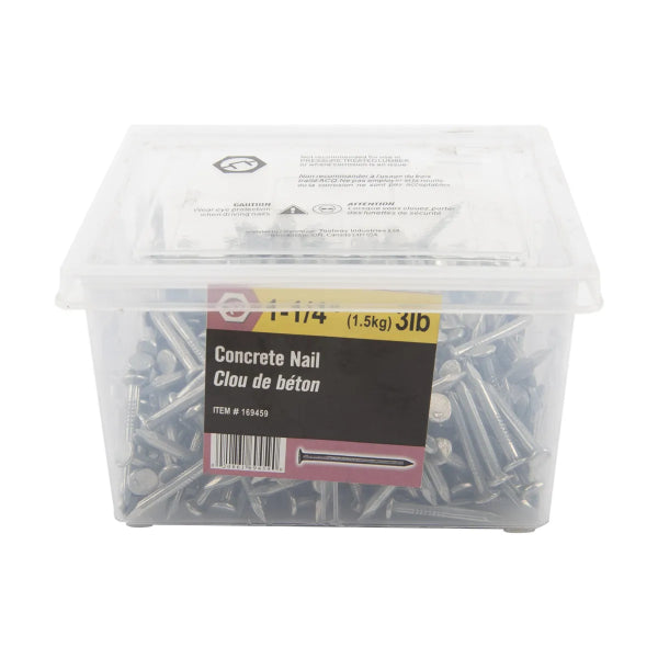 3lb (1.5kg) Concrete Nails EG 1-1/4in (169459)