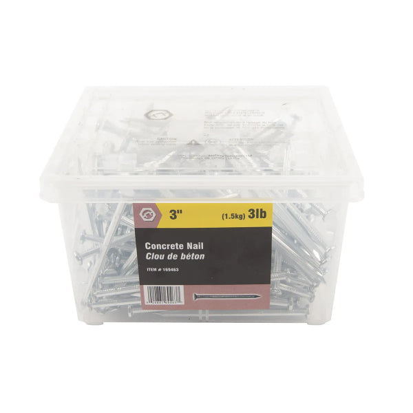 3lb (1.5kg) Concrete Nails EG 3in (169463)