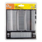 2500PK Multi Brad Nails Galvanized 18ga x (3/4, 1, 1-1/4, 11/2, 2in) (169551)