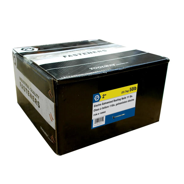 50lb (22.7kg) Roofing Nails EG 2in (169602)