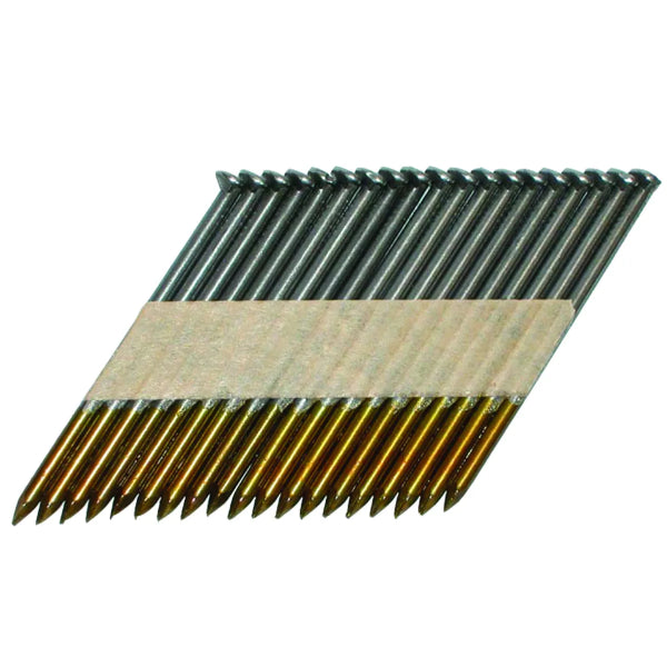5000PK Strip Spiral Framing Nails Bright 34° 11.5ga x 2-3/8in (169680)