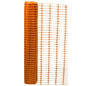 Warning Barrier Fence Rectangular Plastic Mesh 4ft x 100ft Orange (178480)