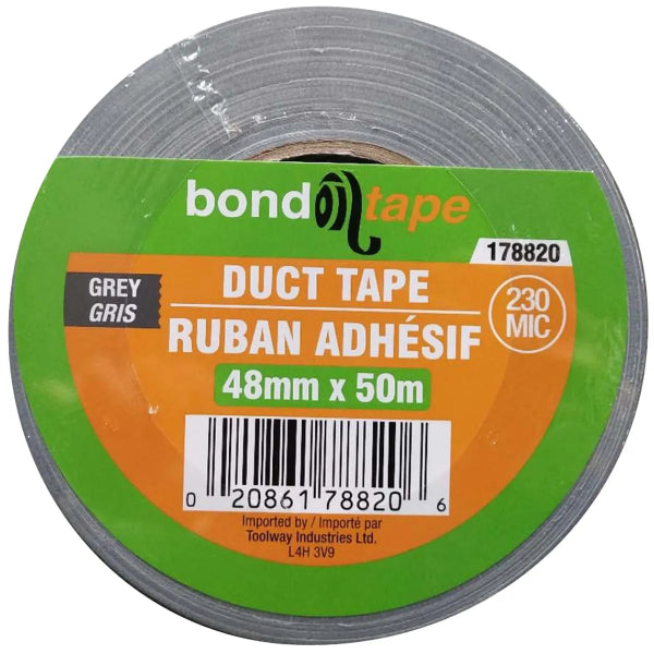 Duct Tape 48mm x 230mic x 50m Grey (178820)